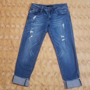 KanCan women's distressed jeans